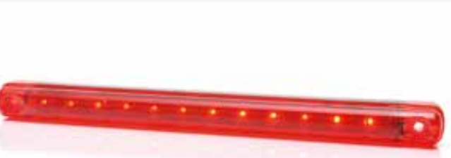 Stop Lambası 12 Led Kırmızı Cam IP 66/68 12-24V